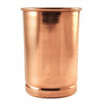 thumbnail image 4 of Pure Copper Water Jug 1.5 Liter (50.7 oz) with 3 Glasses & Copper Bottle (950 ML) Set – Plain Polished Copper Pitcher with Lid & Handle – Ayurvedic Drinking Water Storage Combo for Home & Kitchen, 4 of 9