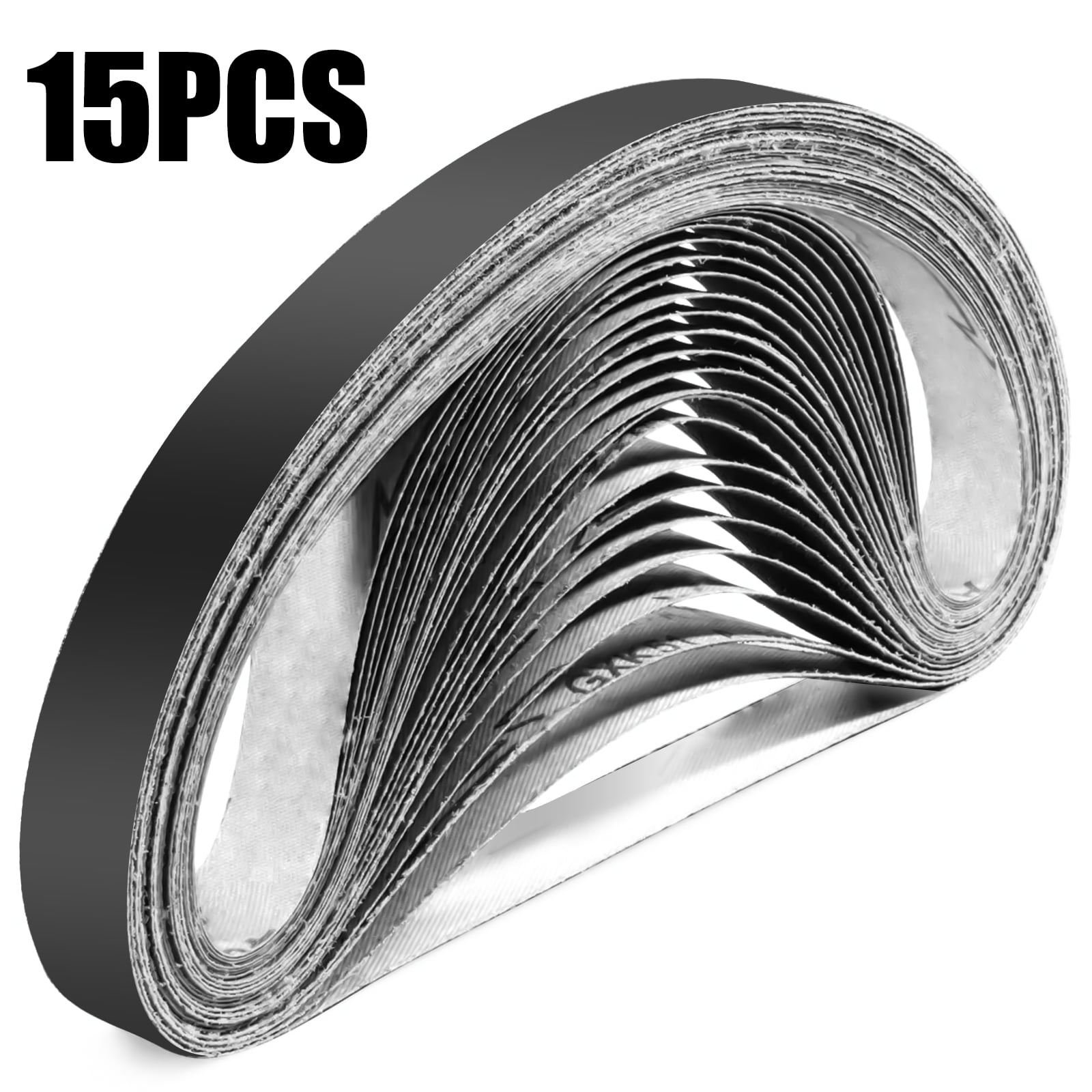 15pcs 1x30 Inches Sanding Sander Belts 600 800 1000 Grit Polishing Replacement 