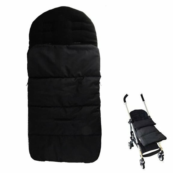 Reflective Strips Enhanced Visibility, Waterproof Universal Stroller Footmuff, Warm Baby Bunting with Insulating Breathable Fabric, Anti-Slip Design for Secure Fit, Weather