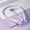 Purple, variant on InsCrazy Neckband Bluetooth Headphones Bluetooth Earphones with Neck and Neck Mounted Wireless Sports Long Standby Range around The Neck for Sports Running