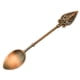 thumbnail image 4 of Cucharadita de postre de acero inoxidable BLESIY 11,6 cm Bronce Cuchara de café, 4 of 6