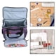 thumbnail image 3 of Cubierta Antipolvo, Bolsa De Almacenamiento Para Máquina, Accesorios De Bordado Resistentes Al Desgaste Para Trabajos De Costura Entusiastas Del Tejido Anggrek Púrpura, 3 of 8