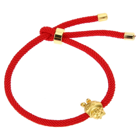 Zodiac Rabbit Bracelet Chinese Zodiac Animal Charm Red Bracelets for Women