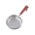 thumbnail image 2 of Stainless steel flat bottomed pan, small frying pan, snowflake patterned pan, 2 of 11