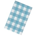 thumbnail image 4 of Spring Blue White Gingham Tablecloth Fabric for Easter Liberty (60 x 84 Rectangle), 4 of 7