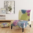 thumbnail image 5 of Designart "Spring Bouquet II" Upholstered Traditional Accent Chair - Arm Chair, 5 of 5