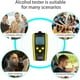 thumbnail image 5 of Alcoholímetro de alcoholímetro, alcoholímetro sin contacto con cuerda, pantalla LCD, alcoholímetro portátil para uso personal y profesional en interiores y exteriores kaili Sencillez, 5 of 5
