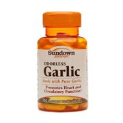 Garlic 300 Mg Softgels Odorless, By Sundown - 100 Softgels
