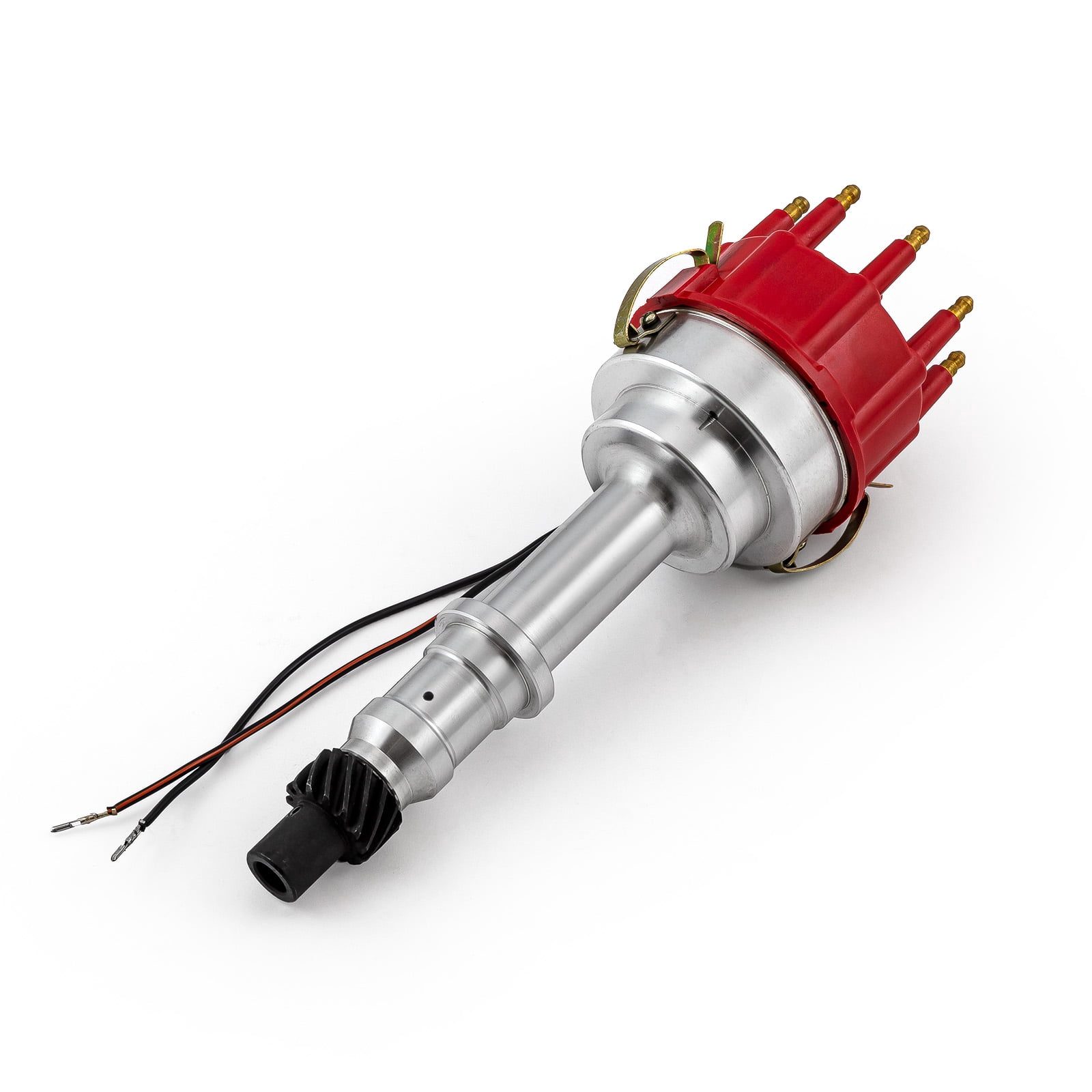 Speedmaster PCE376.1116.01 Pontiac 326 400 455 8000 Series Pro Billet Distributor [Red]