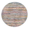 thumbnail image 7 of Unique Loom Gemstone Collection Area Rug - Topaz (5' 3" Round Multi/Blue), 7 of 7