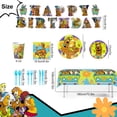 thumbnail image 4 of Scooby-Doo Birthday Party Decoration Tableware Set, Scooby-Doo Party Supplies Tableware - Scooby-Doo Table Cloth Banner Plates Napkins Cups, for Scooby-Doo Birthday Party Decorations,Serves 16, 4 of 7