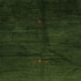 thumbnail image 1 of Ahgly Company Machine Washable Indoor Square Contemporary Dark Forest Green Area Rugs, 4' Square, 1 of 7