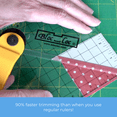 thumbnail image 5 of Bloc Loc~5.5'' Half Square Triangle Ruler, Acrylic Ruler, 5 of 9