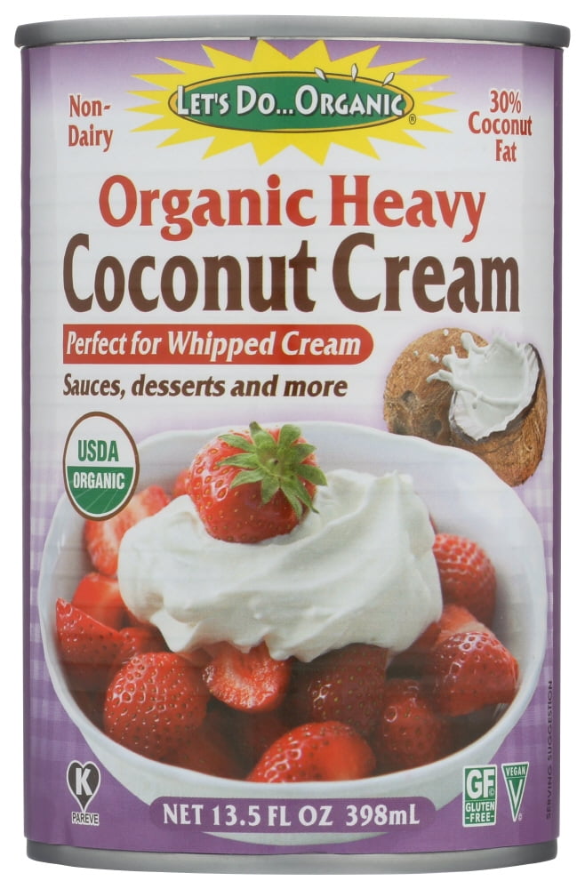 Coconut Cream - Organic - Heavy - Case Of 12 - 13.5 Fl Oz Walmart.com
