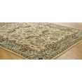 thumbnail image 2 of K2 Floor Style Empire Ivory / Light Blue Hand-Tufted Wool Area Rug, 2 of 4