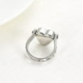 thumbnail image 3 of Love Heart Urn Memorial Finger Ring Cremation Rings for Ashes Stainless Steel Keepsake Jewelry, 3 of 6