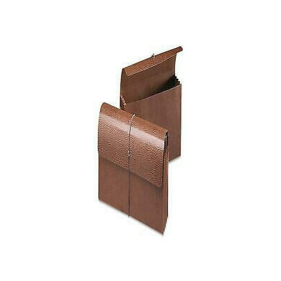 2PK SMD71350 Classic Expanding Wallets for Checks, 3.5" Expansion, 1 Section, Redrope