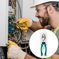 thumbnail image 2 of Multifunctional Diagonal Pliers Hardware Wire Cutters Professional Electrician Antislip Stripping Pliers, 2 of 8