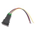 thumbnail image 2 of 33x22mm 12v Blue Led Illuminated Switch On/off For Landcruiser Yaris Black, 2 of 2