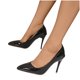 thumbnail image 4 of Amzcrzy Zapatos de mujer,Zapatos de mujer,Zapatillas de mujer, Zapatos de mujer de tacón fino y puntiagudo con boca poco profunda y nueva moda de primavera Sandalias Mujer Zapatillas De Casa, 4 of 5