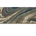 thumbnail image 4 of Allstar Rugs  Abstract Themed Polypropylene Area Rug 9' 2" x 12' 6" - Storm Blue, 4 of 5