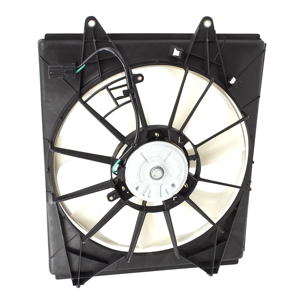 Radiator AC Condenser RIGHT Side Fan Assembly For 3.5L V6 Accord 08 09 10 11 12