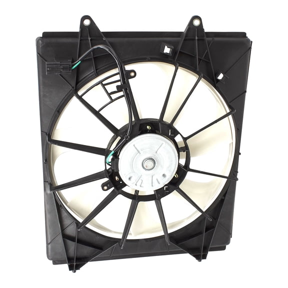Brock Replacement Passengers A/C Condenser Cooling Fan Motor Right Assembly Compatible with 11-17 Odyssey 38611RV0A01 38616RV0A01