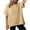 Khaki, variant on kamemir Oversized T Shirts for Women Crewneck Short Sleeve Casual Summer Tops Lightweight Loose High Low Blouse(Black,L)