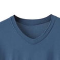 thumbnail image 5 of Men's Modal Pajamas Set Short Sleeve Bottom PJ's Pants Bedroom Pijama Sleep Night Suit 2 Piece Pjs Set Ultra Soft Size 5XL Dark Blue, 5 of 5