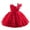 Red, variant on Toddler Baby Girl Butterfly Tutu Dress Bowknot Princess Flower Girl Wedding Pageant Birthday Party Dresses 12-18 Months Red