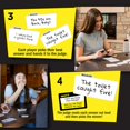 thumbnail image 3 of Juego de cartas Fat Brain Toys Why Because Party Game para mayores de 12 años, 3 of 6