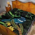 thumbnail image 4 of Nueva Zelanda Tui Pájaro edredón juego de cama Aotearoa maorí con flores Kowhai LT14, 4 of 5
