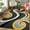 2, variant on Modern Red Black White Swirl Carpet for Living Room r Sofa Table Large Area Rugs Bedroom Bedside Foot Pad Nonslip DoorMat