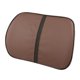 thumbnail image 3 of Almohada de apoyo para la espalda del coche, cojín de respaldo para coche de diseño ergonómico suave, almohada de cintura para coche Marrón Negro, 3 of 9