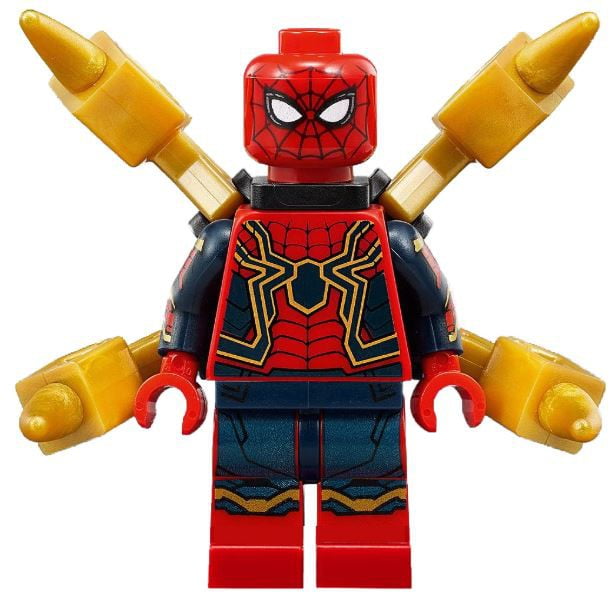 NEW LEGO Iron Spider-Man FROM SET 76108 AVENGERS INFINITY WAR sh510 