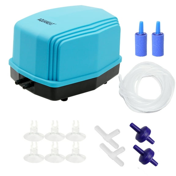 Aquaneat Powerful Aquarium Air Pump up to 300Gal Super Quiet Oxygen Aerator Pump