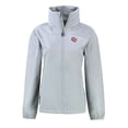 thumbnail image 2 of Women's Cutter & Buck  Gray Oklahoma Sooners Vault Charter Eco Recycled Full-Zip Jacket, 2 of 3