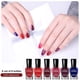 thumbnail image 5 of Esmalte de Uñas de Secado Rápido, Desmontable y de Base Acuosa, Ideal para Principiantes, Kit de 6 Colores de 5ml, Edición de Lujo S603, 5 of 6