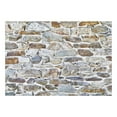 thumbnail image 2 of Tiptophomedecor Peel and Stick Wallpaper Wall Mural - Natural Stacked Stone Wall - Removable Wall Decals, 2 of 3