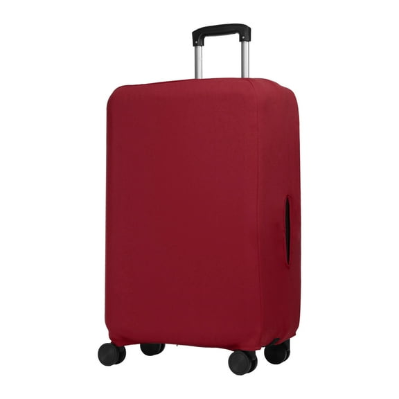 Uxcell Luggage Cover, Suitcases Covers Elastic Carry on Protector Washable Luggage for Trips Travel Business Dark Red 18-21 inch