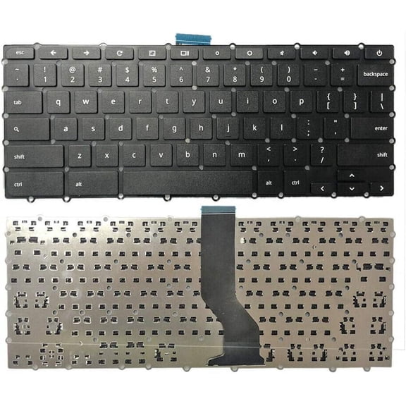 New US Black English Laptop Keyboard (Without palmrest) for Acer Chromebook 15 CB3-532 CB3-532-14L9 N15Q8 N15Q9 CB3-532-C8QW CB3-532-C6T1