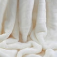 thumbnail image 2 of Berkshire VelvetLoft Polyester Blankets, Ivory King, 2 of 2
