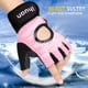 thumbnail image 2 of Guantes de levantamiento de pesas transpirables sin dedos para entrenamiento de gimnasio, 2 of 7