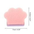 thumbnail image 3 of Unique Bargains 1 Pc Reusable Sponge Face Scrubber for Removing Makeup 5.31"x4.33" Purple Pink, 3 of 5