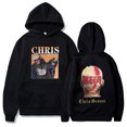 thumbnail image 3 of Sudadera con capucha de Chris Brown de la gira Under The Influence 2023 Sudadera con capucha Breezy Sudaderas de gran tamaño de rapero Sudadera con capucha de primavera y otoño, 3 of 5