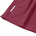 thumbnail image 6 of hlysgo Mens Quick Dry Shorts Comfort Cozy Fit Athletic Elastic Waist Short Running Gym Training Basketball Tennis with Zipper Pockets Wine,3xL, 6 of 6