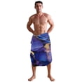 thumbnail image 5 of Qxltty Purple Gilt Patterns Extra Large Bath Towel 32"x64" Super Soft Highly Absorbent Quick Dry Shower Towel for Hotel Bathroom Guest Spa Gym, 5 of 8