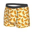 thumbnail image 2 of Daiia Hot Dog 3 Men's Underwear Boxer Briefs, Cotton Stretch Moisture-Wicking Underwear-X-Large, 2 of 9