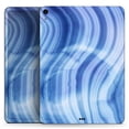 thumbnail image 2 of DesignSkinz Vivid Agate Vein Slice Blue V8 Full-Body Skin Decal Wrap Cover for iPad 6th Gen 9.7”(A1893/A1954), 2 of 4