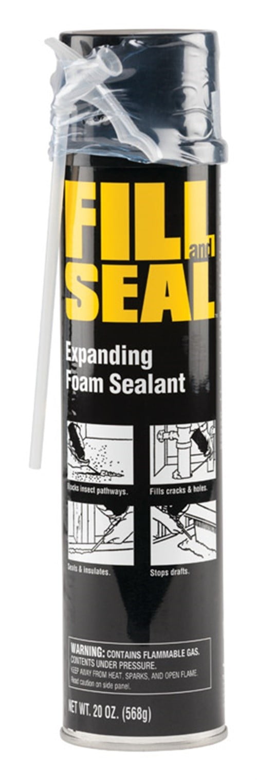 Fill and Seal 157859 Triple Expanding Foam Sealant 12 oz. for Cracks